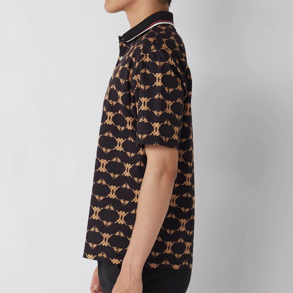 カッパ Kappa　メンズ 半袖 ポロシャツ 615-612 BK　2025年モデル 詳細2