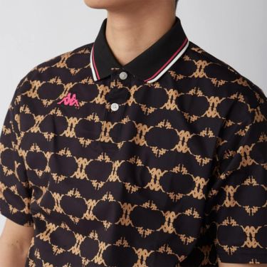 カッパ Kappa　メンズ 半袖 ポロシャツ 615-612 BK　2025年モデル 詳細3