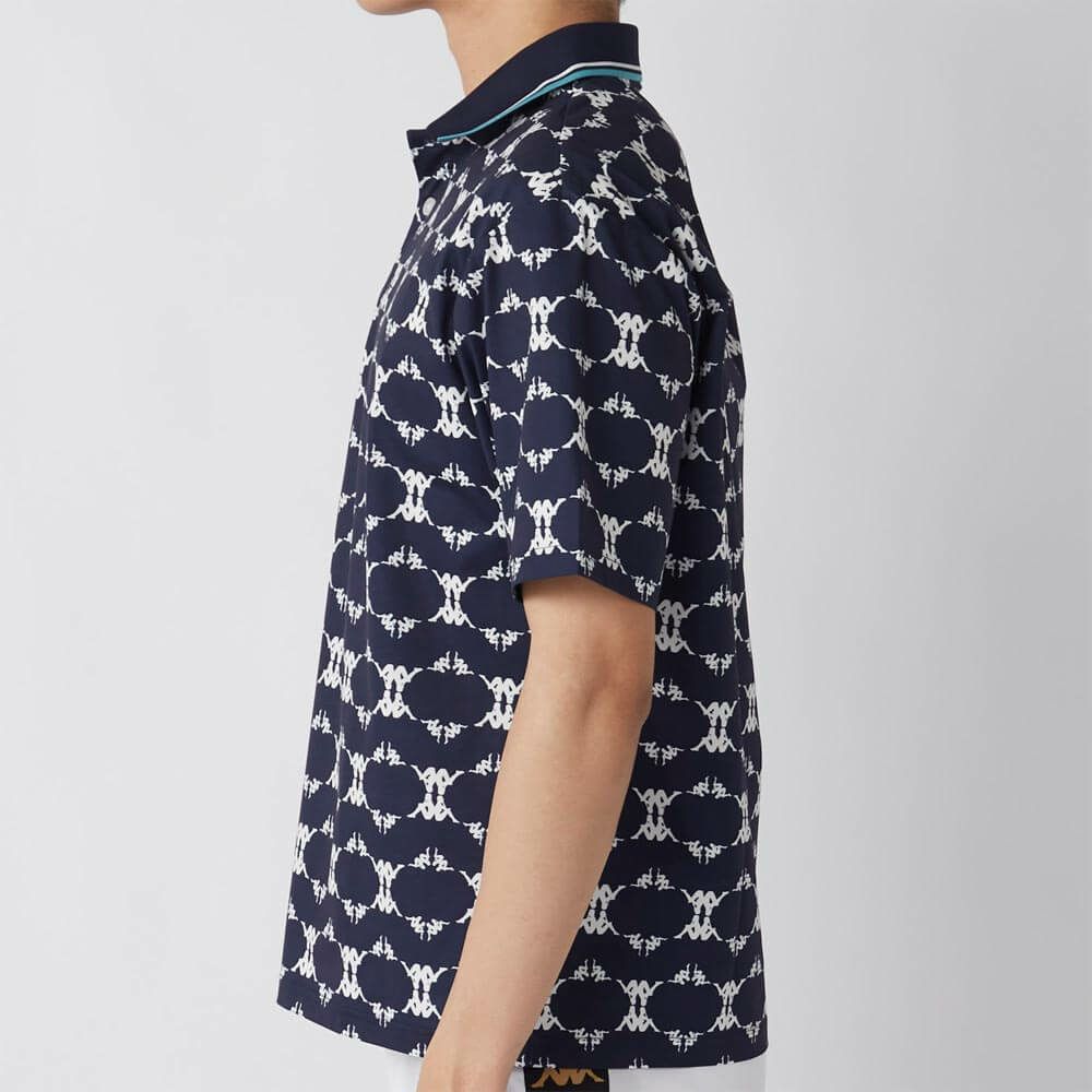 カッパ Kappa　メンズ 半袖 ポロシャツ 615-612 NV　2025年モデル 詳細2