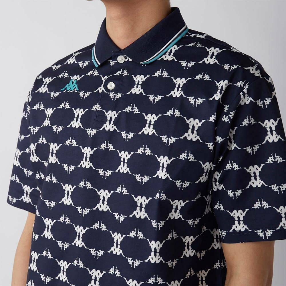 カッパ Kappa　メンズ 半袖 ポロシャツ 615-612 NV　2025年モデル 詳細3