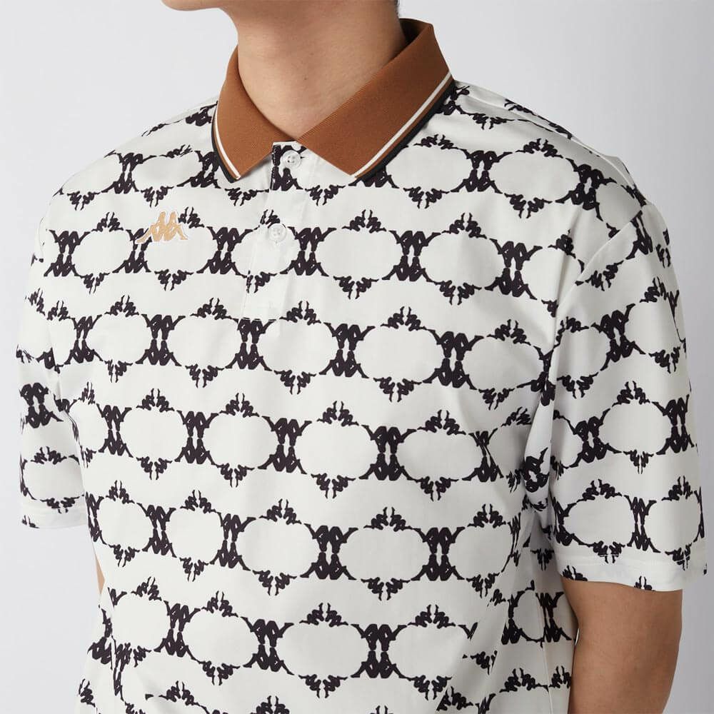 カッパ Kappa　メンズ 半袖 ポロシャツ 615-612 WT　2025年モデル 詳細3