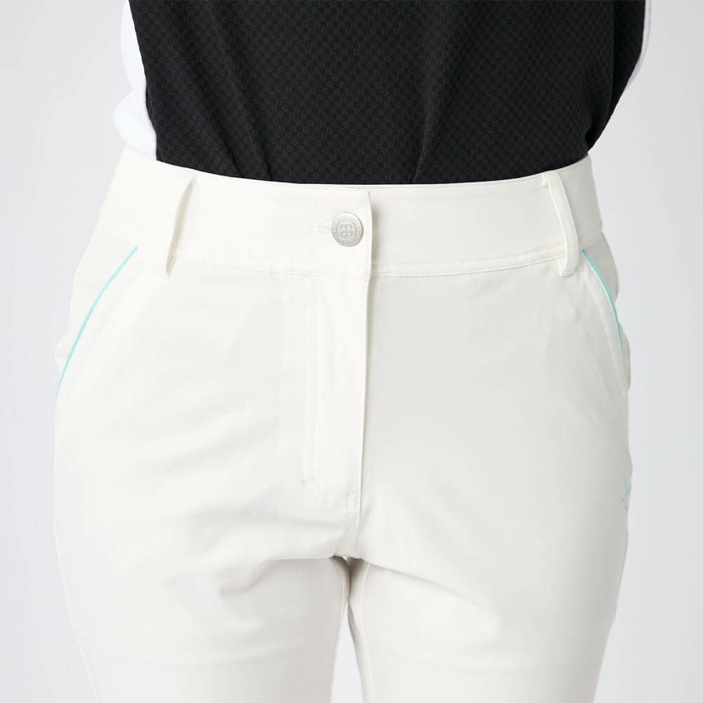 マリクレール marie claire　レディース 8WAYストレッチ 撥水 9分丈 パンツ 715-351 ホワイト　2025年モデル 詳細3