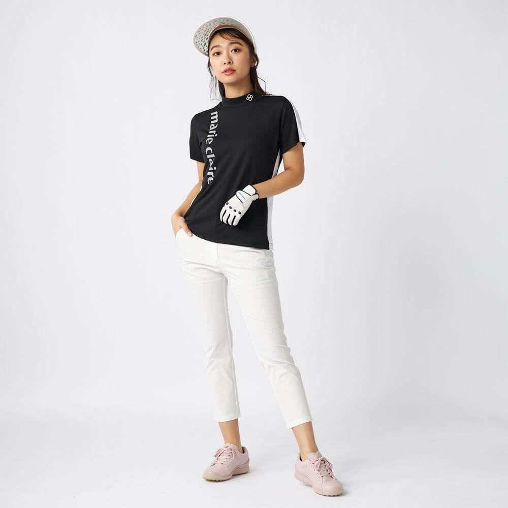 マリクレール marie claire　レディース 8WAYストレッチ 撥水 9分丈 パンツ 715-351 ホワイト　2025年モデル 詳細6