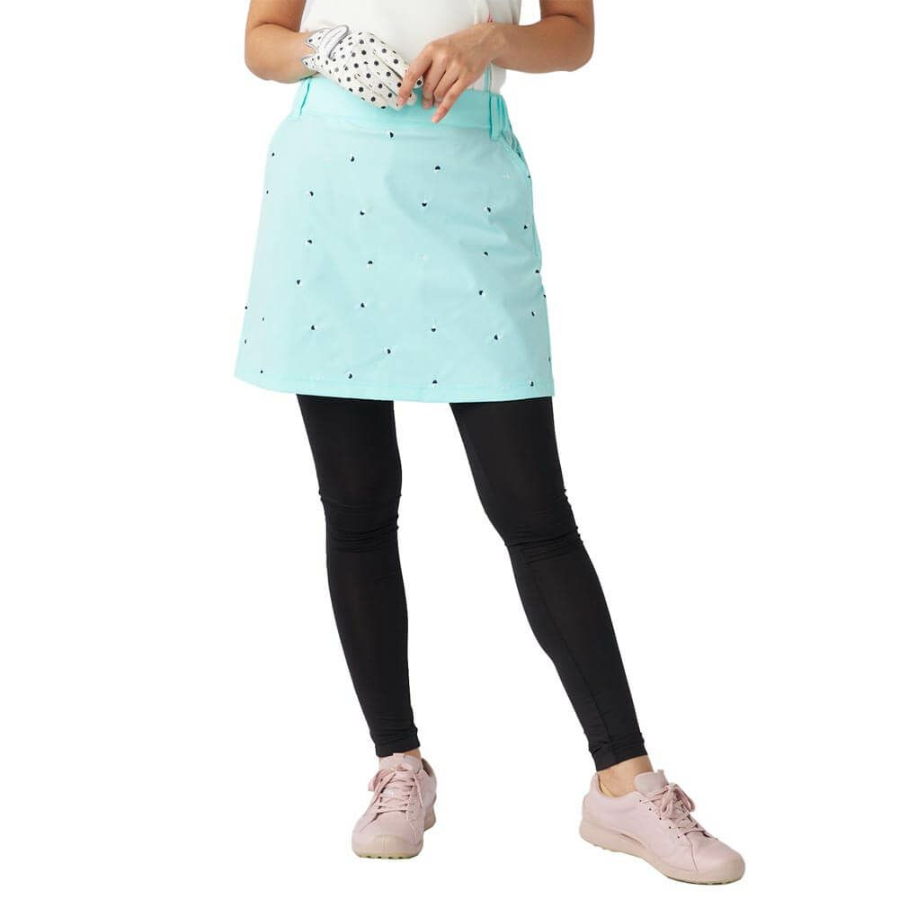 マリクレール marie claire　レディース 撥水 8WAYストレッチ レギンス一体型 スカート 715-352 ブルー　2025年モデル ブルー