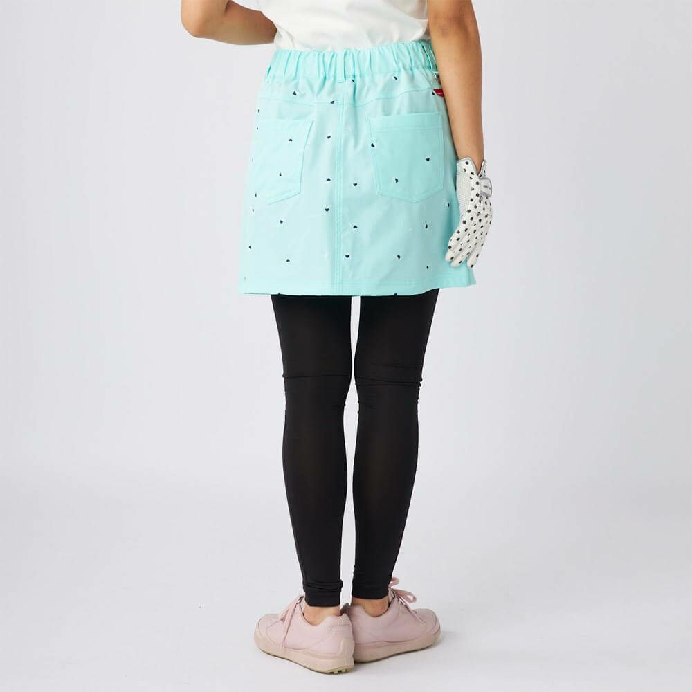 マリクレール marie claire　レディース 撥水 8WAYストレッチ レギンス一体型 スカート 715-352 ブルー　2025年モデル 詳細1