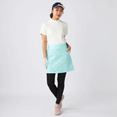 マリクレール marie claire　レディース 撥水 8WAYストレッチ レギンス一体型 スカート 715-352 ブルー　2025年モデル 詳細6