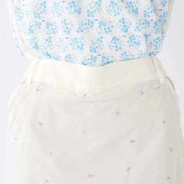 マリクレール marie claire　レディース 撥水 8WAYストレッチ レギンス一体型 スカート 715-352 ホワイト　2025年モデル 詳細3