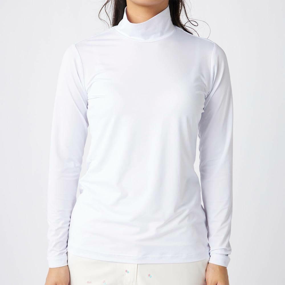 マリクレール marie claire　レディース 配色切替 半袖 プルオーバー & 長袖 Uネック インナーシャツ 715-553 ブラック　2025年モデル 詳細4