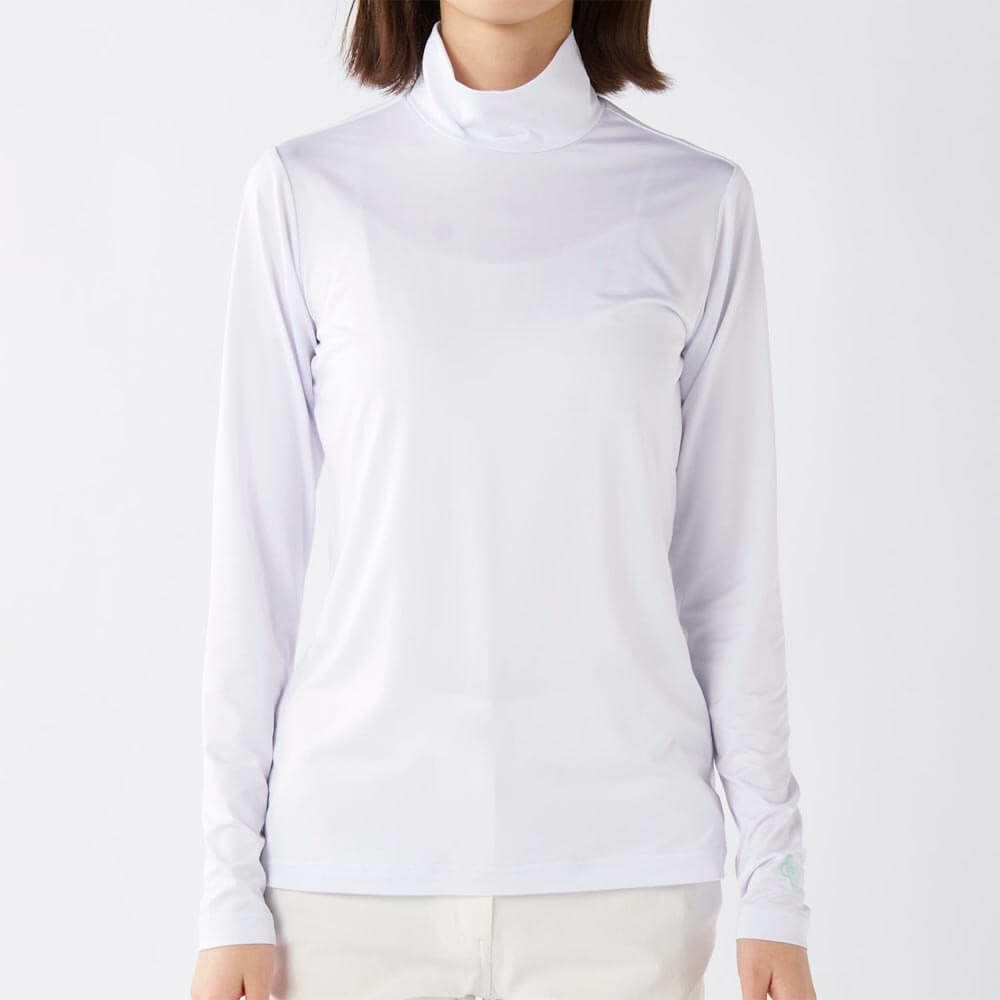 マリクレール marie claire　レディース 配色切替 半袖 プルオーバー & 長袖 Uネック インナーシャツ 715-553 ブルー　2025年モデル 詳細5