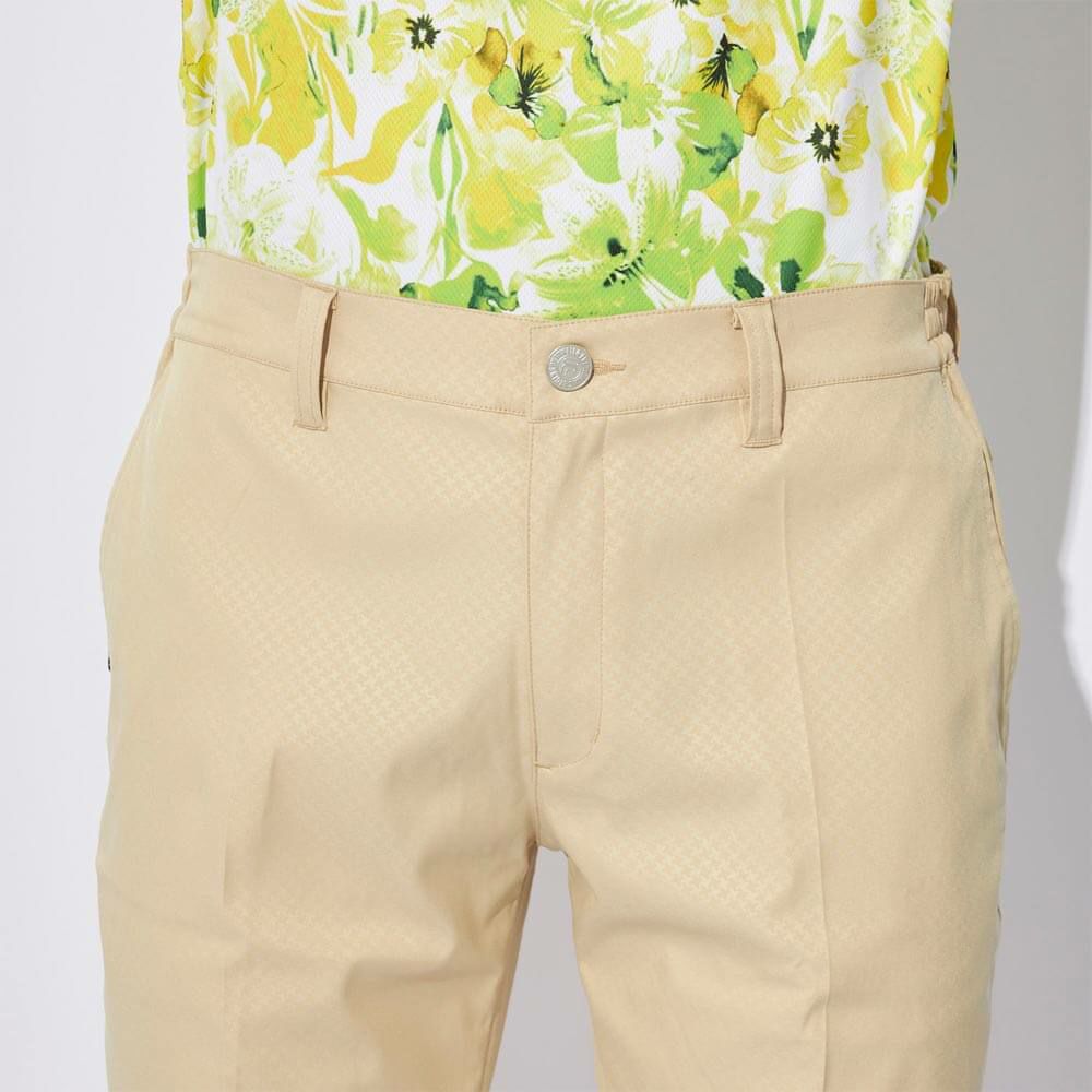 フィラ FILA　メンズ 撥水 エンボスプリント ツイル ショートパンツ 745-309 ベージュ　2025年モデル 詳細4