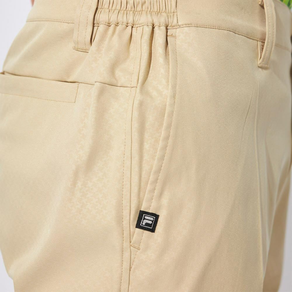 フィラ FILA　メンズ 撥水 エンボスプリント ツイル ショートパンツ 745-309 ベージュ　2025年モデル 詳細7