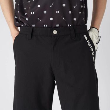 フィラ FILA　メンズ 8WAYストレッチ 接触冷感 サイドライン ショートパンツ 745-310 ブラック　2025年モデル 詳細4