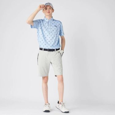 フィラ FILA　メンズ 8WAYストレッチ 接触冷感 サイドライン ショートパンツ 745-310 ライトグレー　2025年モデル 詳細7