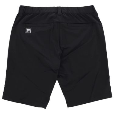フィラ FILA　メンズ 遮熱 ロゴ刺繍 ストレッチ ショートパンツ 745-324-3 ブラック　2025年モデル 詳細2