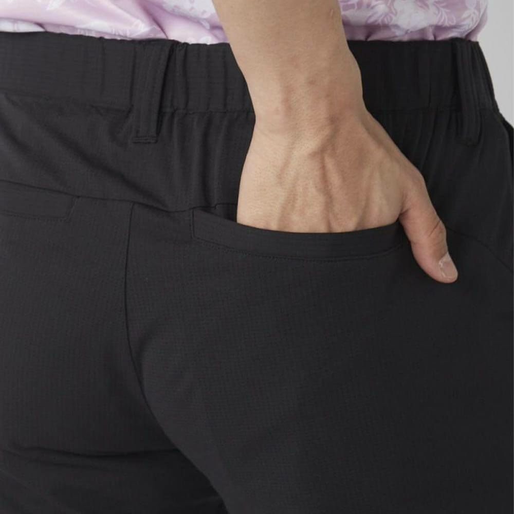 フィラ FILA　メンズ 遮熱 ロゴ刺繍 ストレッチ ショートパンツ 745-324-3 ブラック　2025年モデル 詳細4