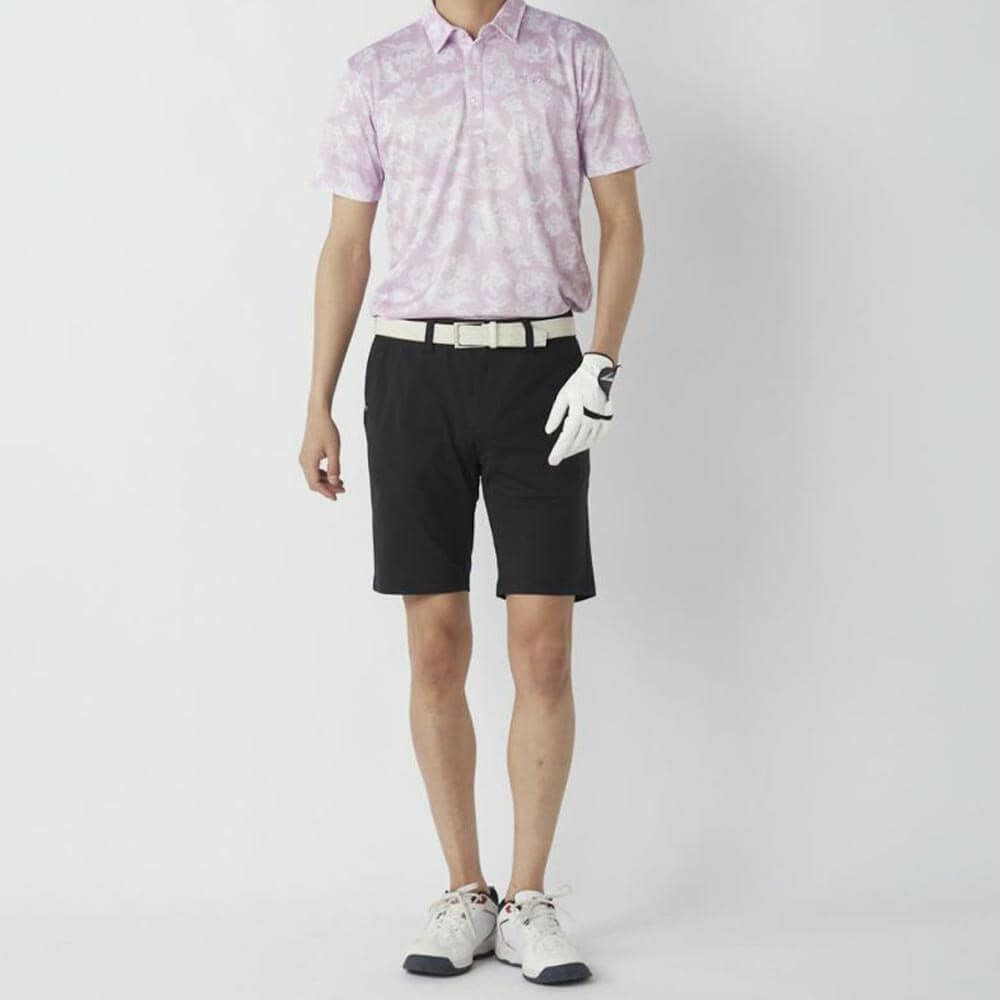 フィラ FILA　メンズ 遮熱 ロゴ刺繍 ストレッチ ショートパンツ 745-324-3 ブラック　2025年モデル 詳細7