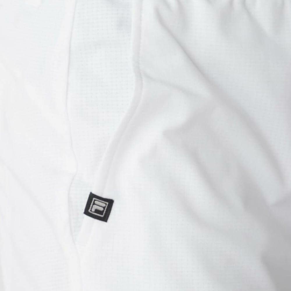 フィラ FILA　メンズ 遮熱 ロゴ刺繍 ストレッチ ショートパンツ 745-324-3 ホワイト　2025年モデル 詳細6