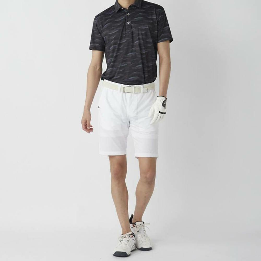 フィラ FILA　メンズ 遮熱 ロゴ刺繍 ストレッチ ショートパンツ 745-324-3 ホワイト　2025年モデル 詳細7