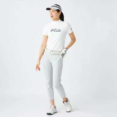フィラ FILA　レディース 8WAYストレッチ 接触冷感 ロングパンツ 755-306 ライトグレー　2025年モデル 詳細9