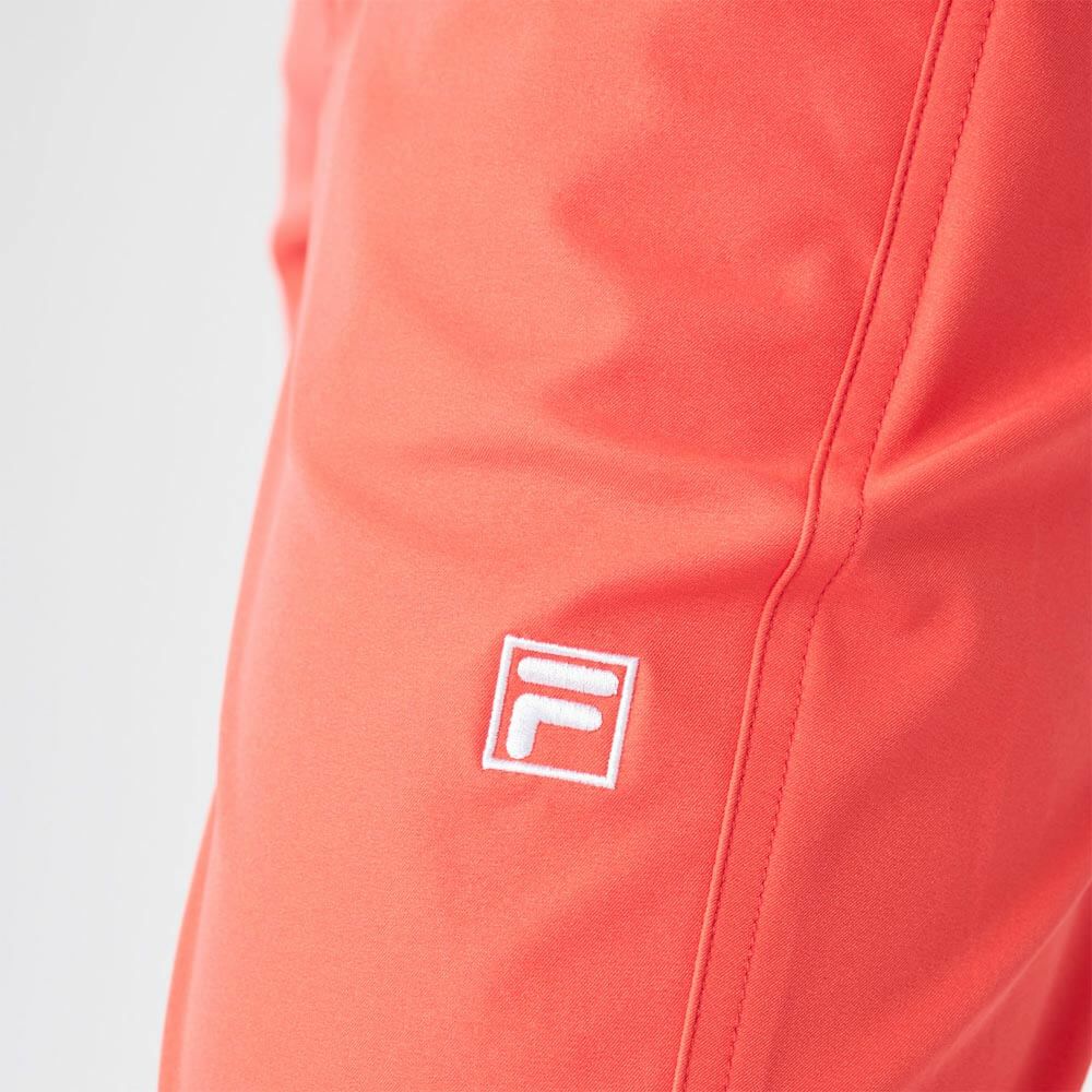 フィラ FILA　レディース 撥水 ロゴ刺繍 テーパード ロングパンツ 755-310 ピンク　2025年モデル 詳細8