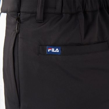 フィラ FILA　レディース 配色切替 部分メッシュ インナーパンツ付き スカート 755-343 ブラック　2025年モデル 詳細7