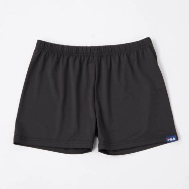 フィラ FILA　レディース 配色切替 部分メッシュ インナーパンツ付き スカート 755-343 ブラック　2025年モデル 詳細9