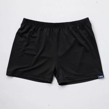 フィラ FILA　レディース 配色切替 部分メッシュ インナーパンツ付き スカート 755-343 ブラックプリント　2025年モデル 詳細9