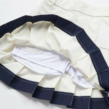 フィラ FILA　レディース 撥水 8WAYストレッチ インナーパンツ一体型 プリーツ スカート 755-361 ホワイト　2025年モデル 詳細8