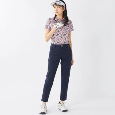フィラ FILA　レディース 接触冷感 タイポグラフィ柄 半袖 ポロシャツ 755-607 ホワイト　2025年モデル 詳細6