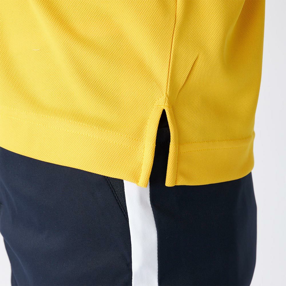 フィラ FILA　レディース ロゴデザイン ハート バックプリント 半袖 ポロシャツ 755-615 イエロー　2025年モデル 詳細6