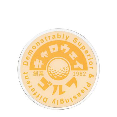 キャロウェイ　CASUAL カジュアル マーカー 25 JM 5925201 イエロー　2025年モデル イエロー