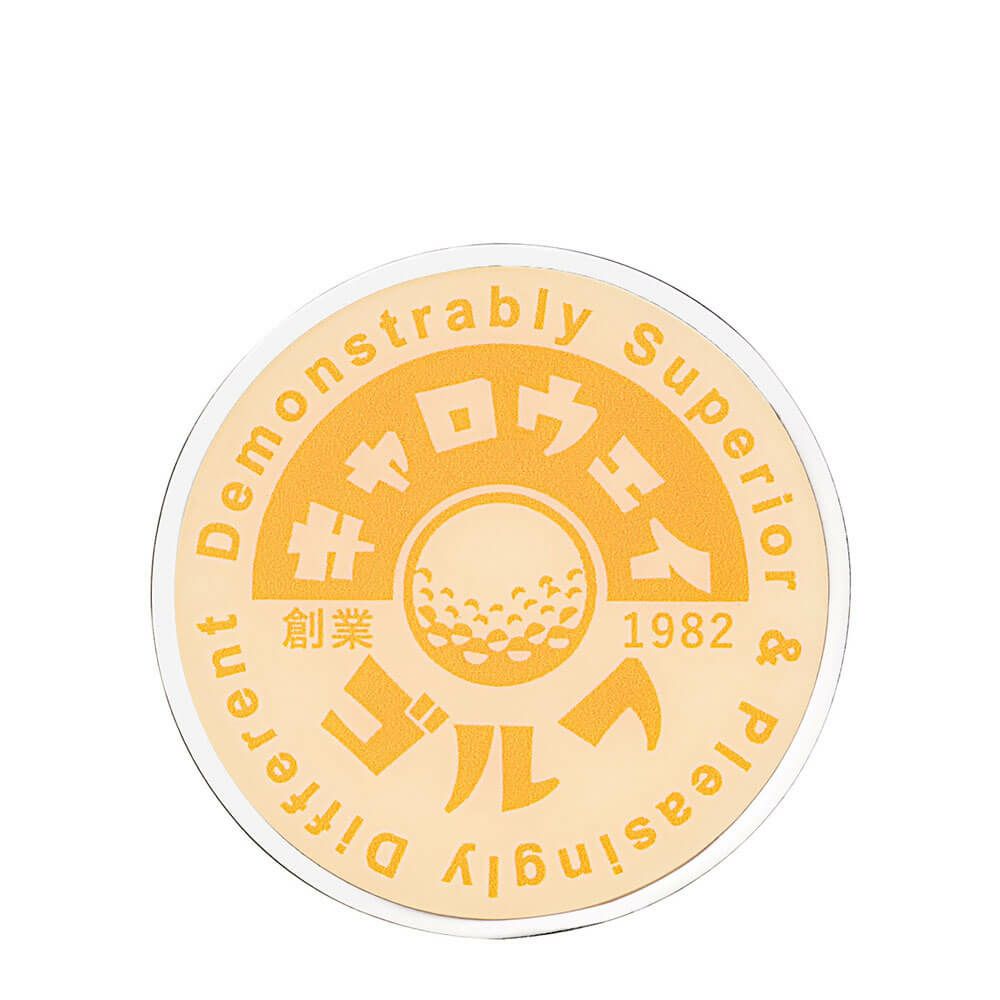 キャロウェイ　CASUAL カジュアル マーカー 25 JM 5925201 イエロー　2025年モデル イエロー