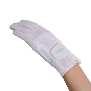 プロギア PRGR　DRY HAND ドライハンド　レディース 両手用 ゴルフグローブ DH-253LW W ホワイト ホワイト（W） 詳細4
