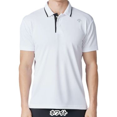 デサントゴルフ DESCENTE GOLF　メンズ 鹿の子 半袖 ポロシャツ DG5SHS25M　2025年モデル 詳細2