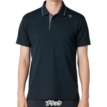 デサントゴルフ DESCENTE GOLF　メンズ 鹿の子 半袖 ポロシャツ DG5SHS25M　2025年モデル 詳細4