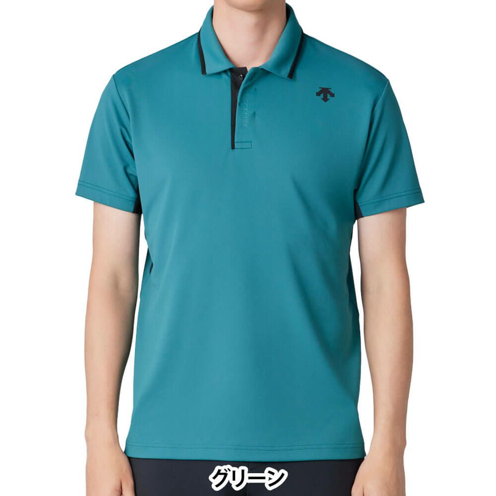 デサントゴルフ DESCENTE GOLF　メンズ 鹿の子 半袖 ポロシャツ DG5SHS25M　2025年モデル 詳細6