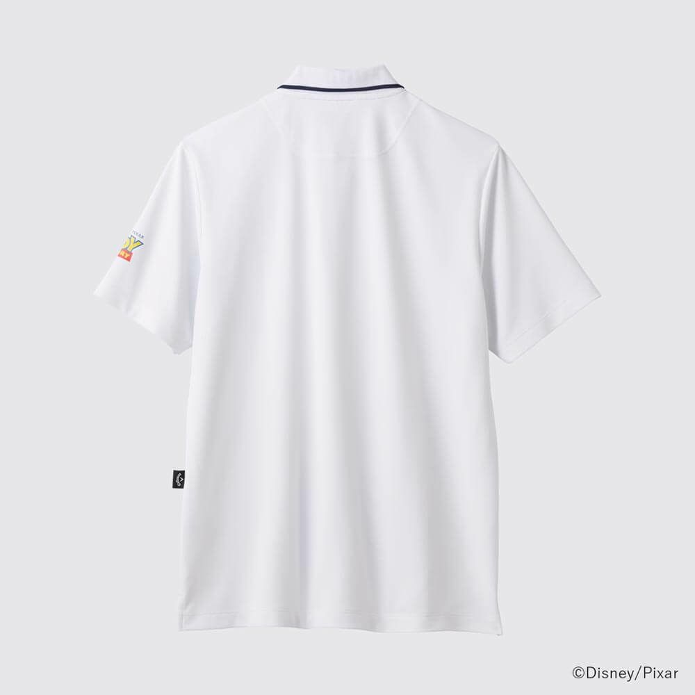 キャロウェイ Callaway　トイ・ストーリー キャロウェイコレクション ワンポイント 半袖 ポロシャツ C25134130 1030 ホワイト　2025年モデル 詳細2