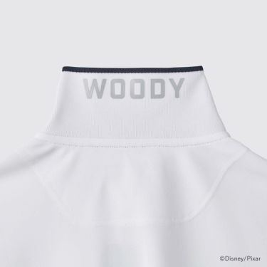 キャロウェイ Callaway　トイ・ストーリー キャロウェイコレクション ワンポイント 半袖 ポロシャツ C25134130 1030 ホワイト　2025年モデル 詳細3