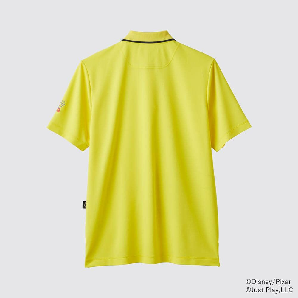 キャロウェイ Callaway　トイ・ストーリー キャロウェイコレクション ワンポイント 半袖 ポロシャツ C25134130 1062 イエロー　2025年モデル 詳細2