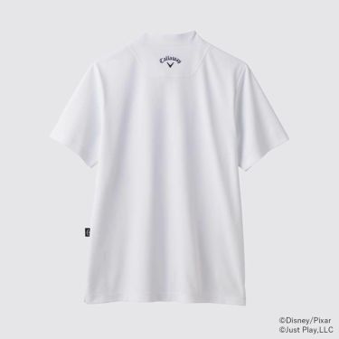 キャロウェイ Callaway　トイ・ストーリー キャロウェイコレクション 半袖 モックシャツ C25134133 1030 ホワイト　2025年モデル 詳細2