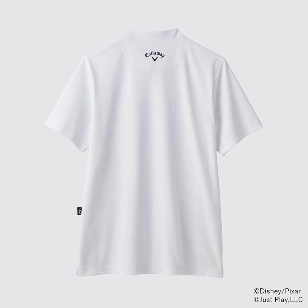 キャロウェイ Callaway　トイ・ストーリー キャロウェイコレクション 半袖 モックシャツ C25134133 1030 ホワイト　2025年モデル 詳細2