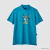 キャロウェイ Callaway　トイ・ストーリー キャロウェイコレクション 半袖 モックシャツ C25134133 1112 ブルー　2025年モデル