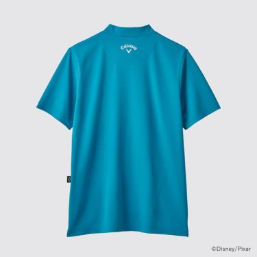 キャロウェイ Callaway　トイ・ストーリー キャロウェイコレクション 半袖 モックシャツ C25134133 1112 ブルー　2025年モデル 詳細2