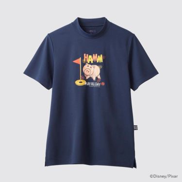 キャロウェイ Callaway　トイ・ストーリー キャロウェイコレクション 半袖 モックシャツ C25134133 1120 ネイビー　2025年モデル