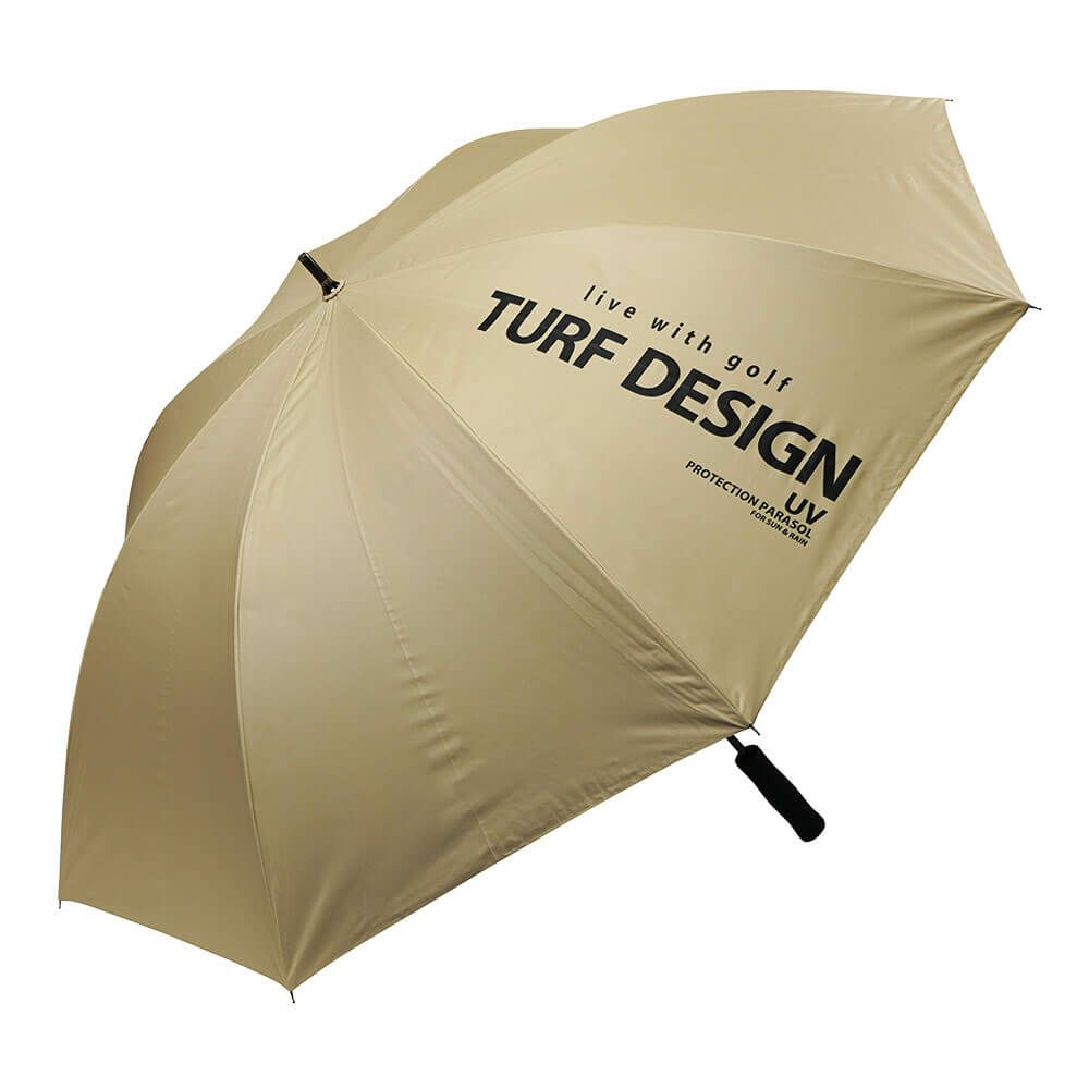 TURF DESIGN ターフデザイン　晴雨兼用　軽量 アンブレラ TDPS-BE71 ベージュ ベージュ