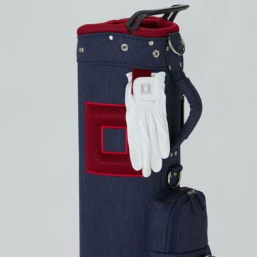 ONOFF オノフ　MOKU SERIES 杢調シリーズ キャディバッグ OB1225 04 ネイビー ネイビー（04） 詳細6