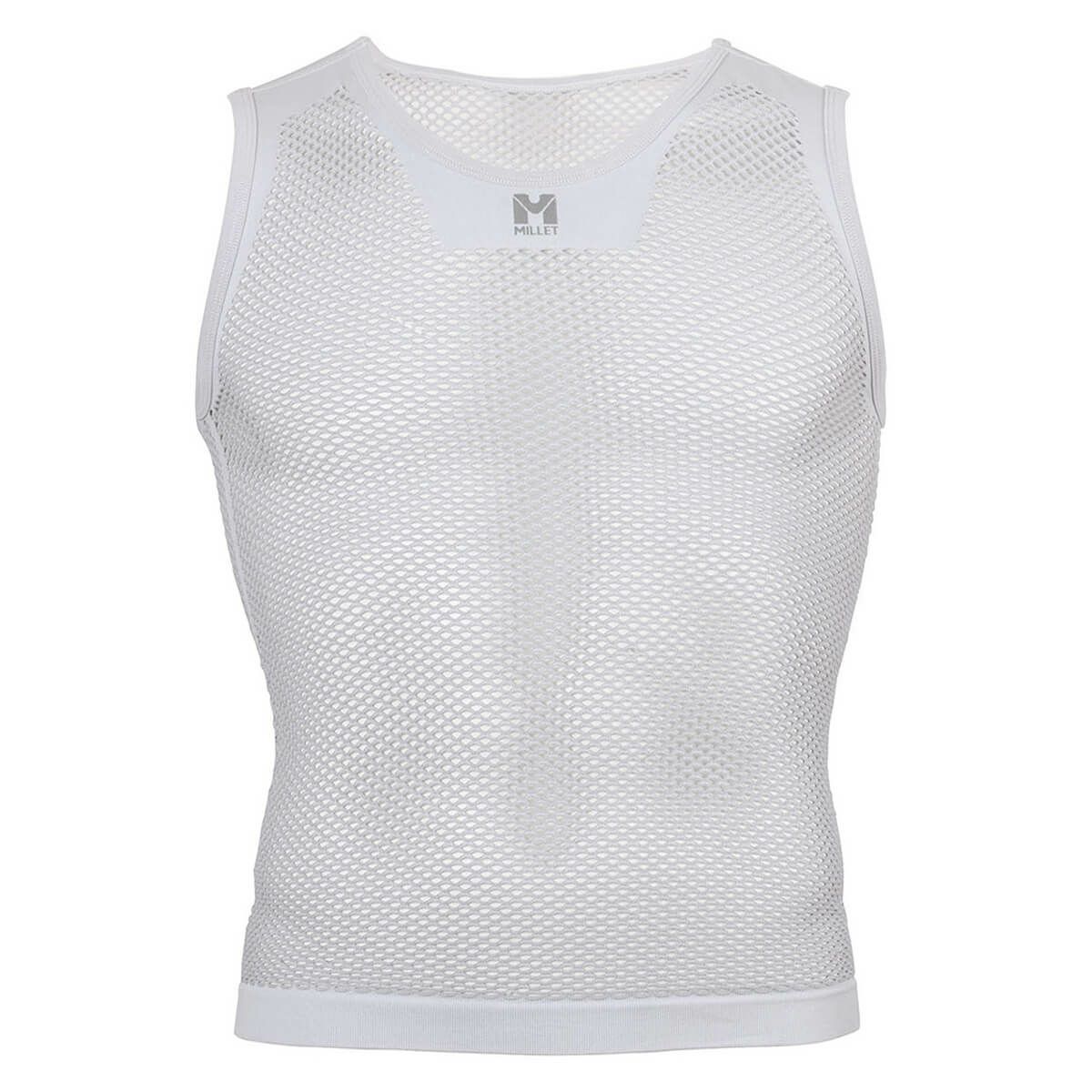 ミレー MILLET　スキーウェア ドライナミック メッシュ ノースリーブ クルー DRYNAMIC MESH NS CREW MIV01248 2025-2026 LIGHT GREY