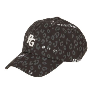 パーリーゲイツ PEARLY GATES　ヒョウ柄プリントUVキャップ 053-5287607 121 ネイビー　2025年モデル ネイビー