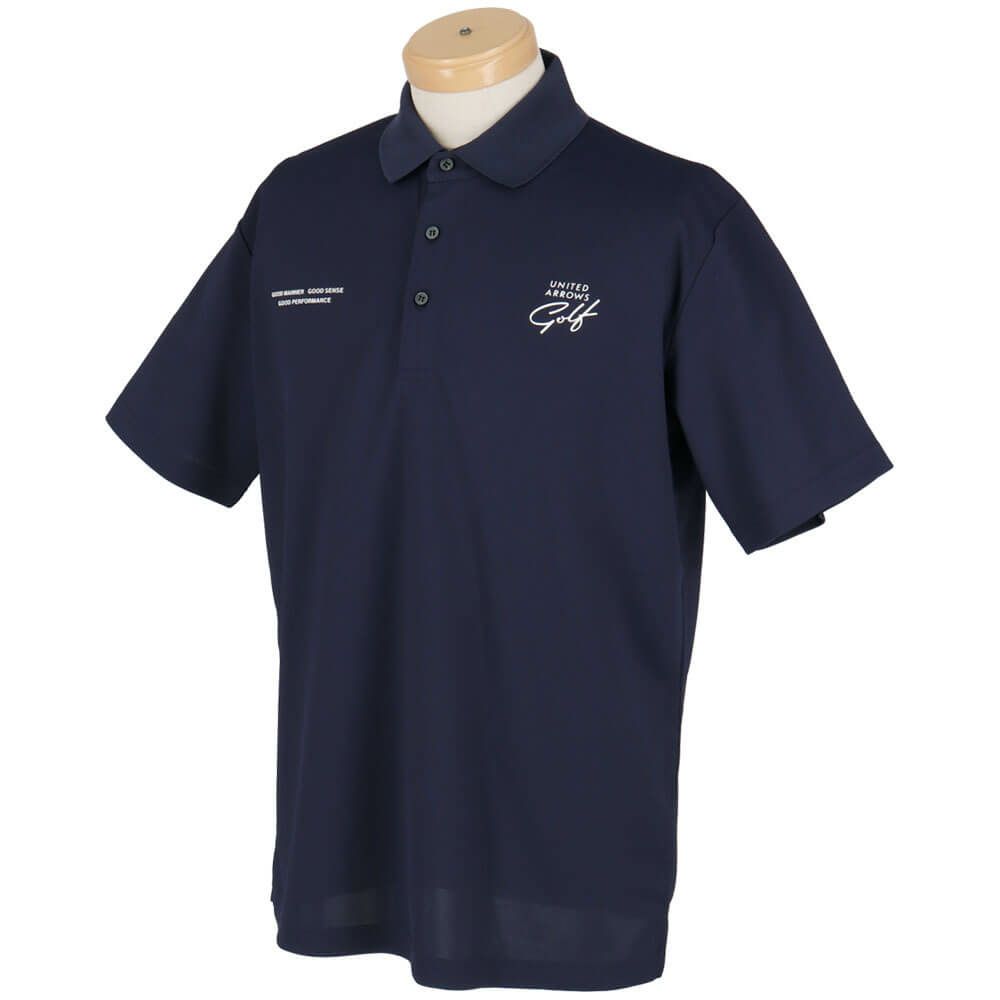 ユナイテッドアローズゴルフ　メンズ ロゴプリント スタンダード 半袖 ポロシャツ 6017-699-0109　2025年モデル 詳細3