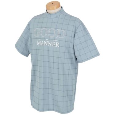 ユナイテッドアローズゴルフ　メンズ ロゴプリント ジャガード 半袖 モックネックシャツ 6017-699-0114　2025年モデル 詳細7